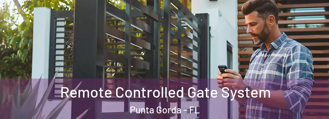  Remote Controlled Gate System Punta Gorda - FL